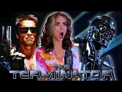 FIRST TIME WATCHING * THE TERMINATOR (1984) * MOVIE REACTION!! THIS HAD ME SHOOK ft. MY DOGS!😂