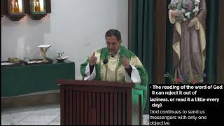 October 4th 11a English Mass