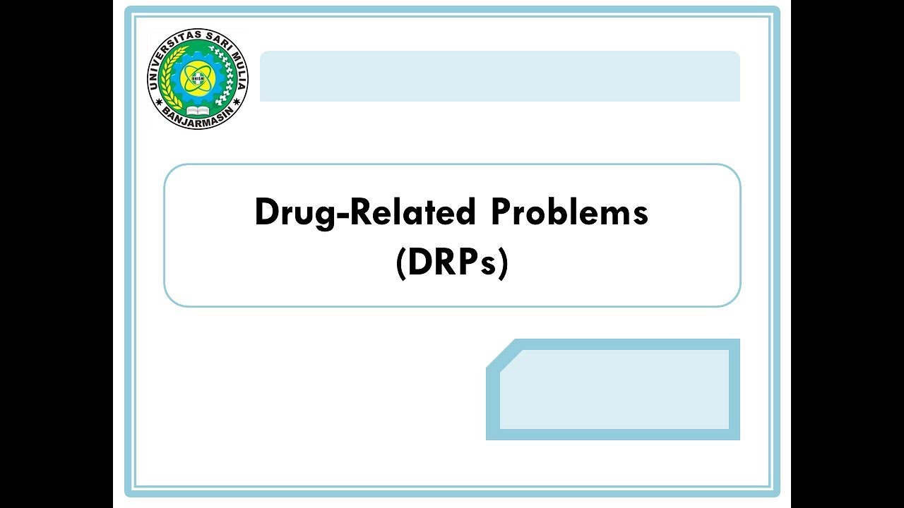 Drud Related Problems (DRPs)