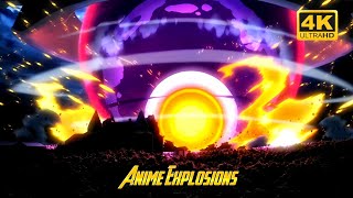 Top 4 Anime Explosions💥 - Fate Stay Excalibur, Magical Splash Flare, Megumi Explosion, I am Atomic