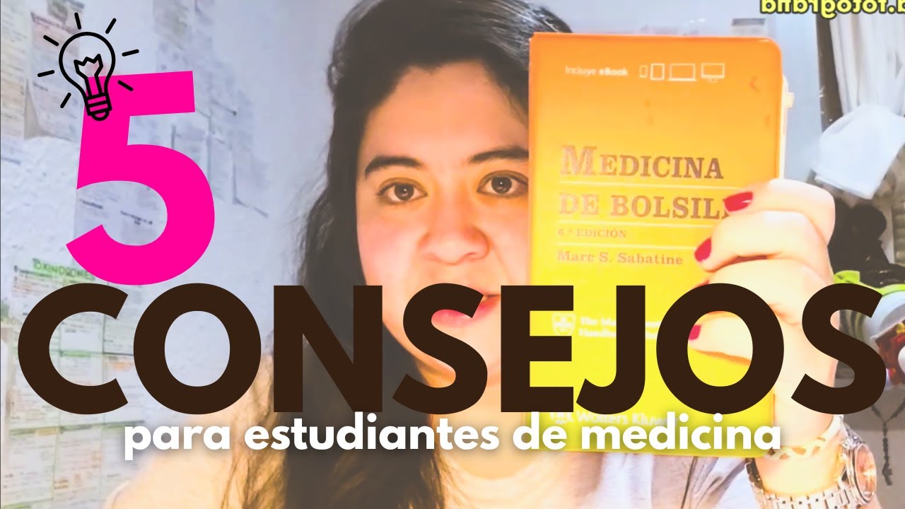 5 CONSEJOS para estudiantes de MEDICINA 🤓🩺📚 | que me hubiera gustado saber o que ignoré 