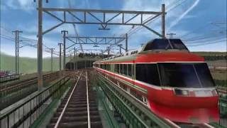 新VRM3★リバーシブル特急シリーズ34　小田急ﾛﾏﾝｽｶｰ7000型ｸﾞﾚｰ