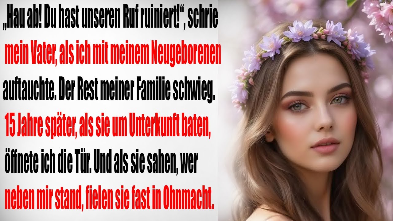 Mein Vater warf mich raus – sie ahnten nicht, wer ich eines Tages sein würde...