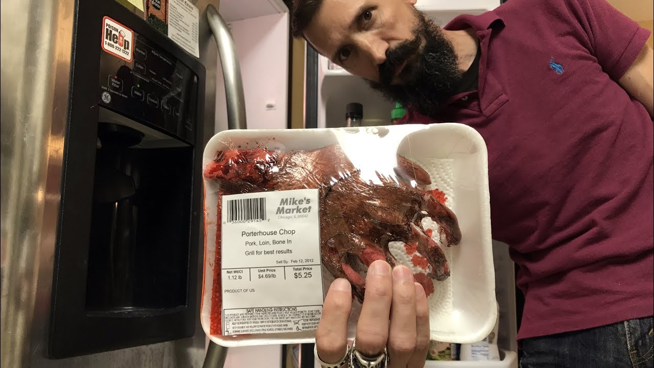 Butcher Scene Props, Corpsed Thumbs-Up and Halloween shopping at the Dollar Store