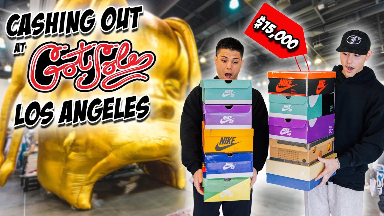 CASHING OUT $15,000 AT GOT SOLE LA! *Craziest Sneaker Event of 2022*