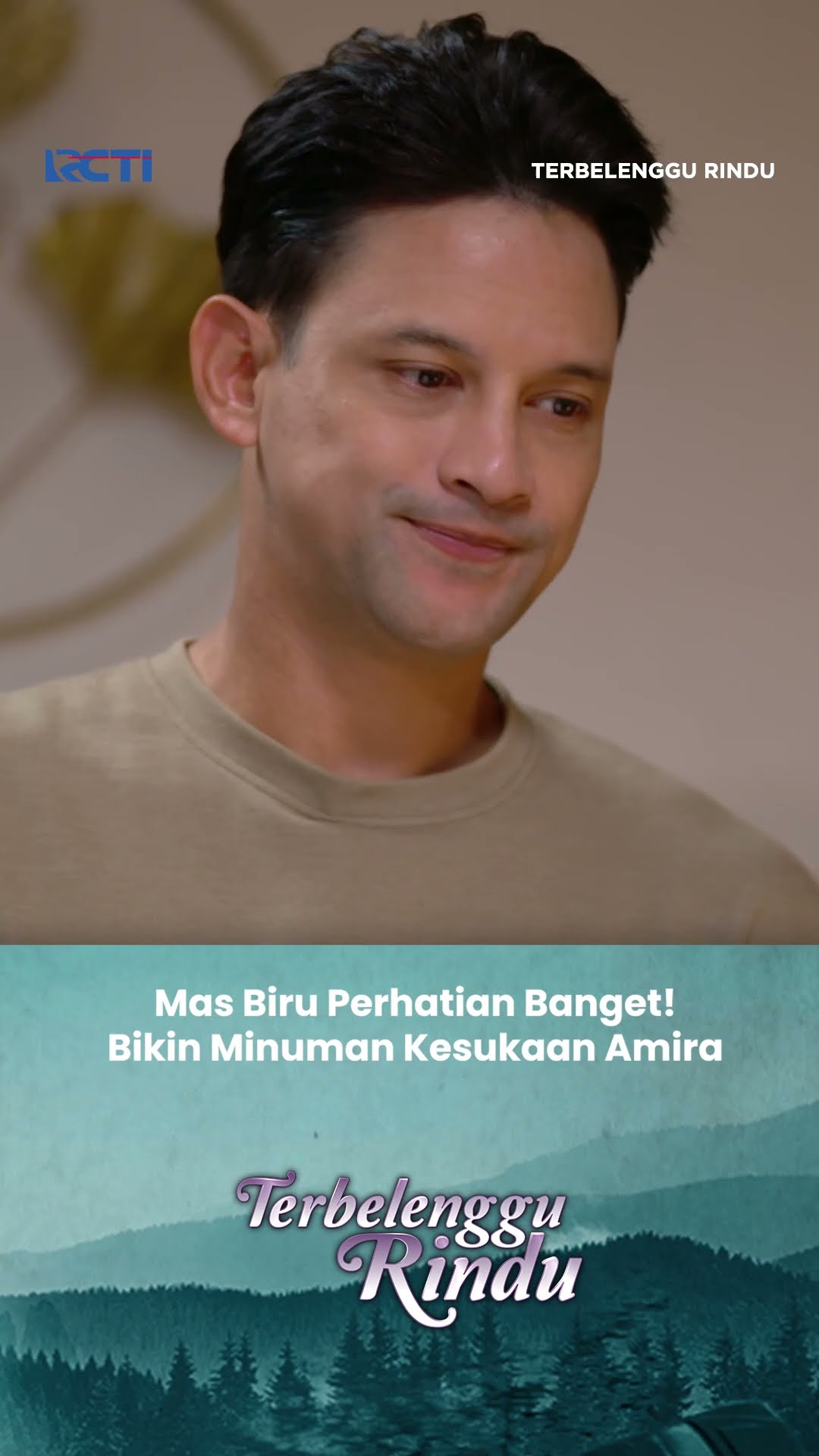 Mas Biru Perhatian Banget! Bikin Minuman Kesukaan Amira #Shorts #TerbelengguRindu #GlencaChysara