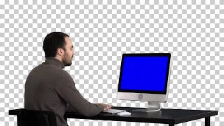 Typing On A Computer Stock Video