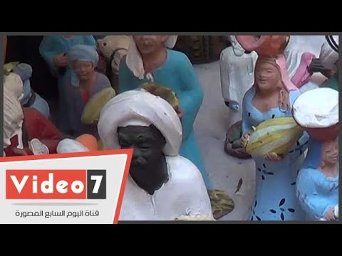 بالفيديو بائع تحف فى خان الخليلى بقول للزبون التماثيل حرام وبرضوا بيشتروا