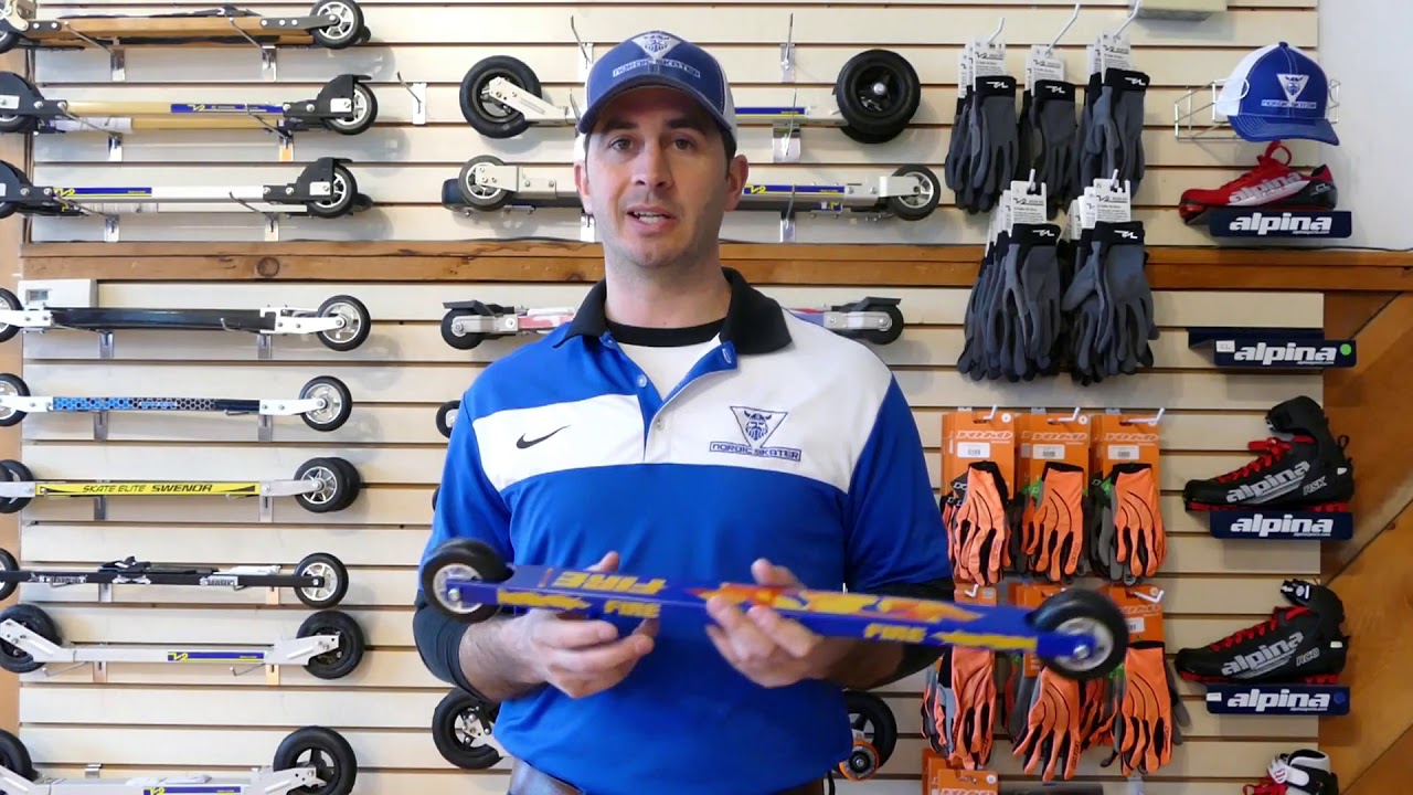 Ski Skett Fire Junior Roller Ski