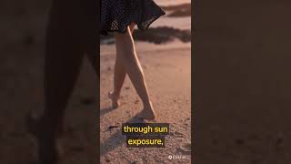 Benefit of Walk in the beach #beachwalks #sandyfeet #beachday #beachfun #beachyvibes #beachvacation
