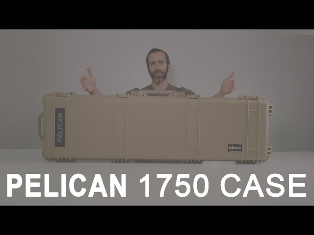  Pelican Case 1750 for 2 Rifle in Polyurethane Foam (CASE &  Foam) : Sports & Outdoors