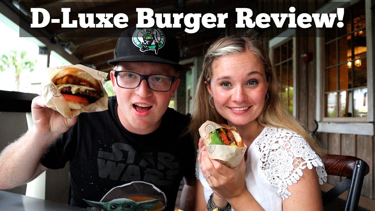 D-Luxe Burger Review! BEST Burger at Disney Springs?