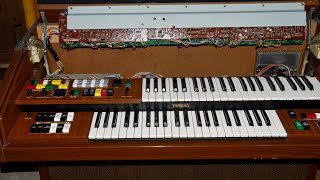 YAMAHA C 405 (nettoyage des contacts claviers)