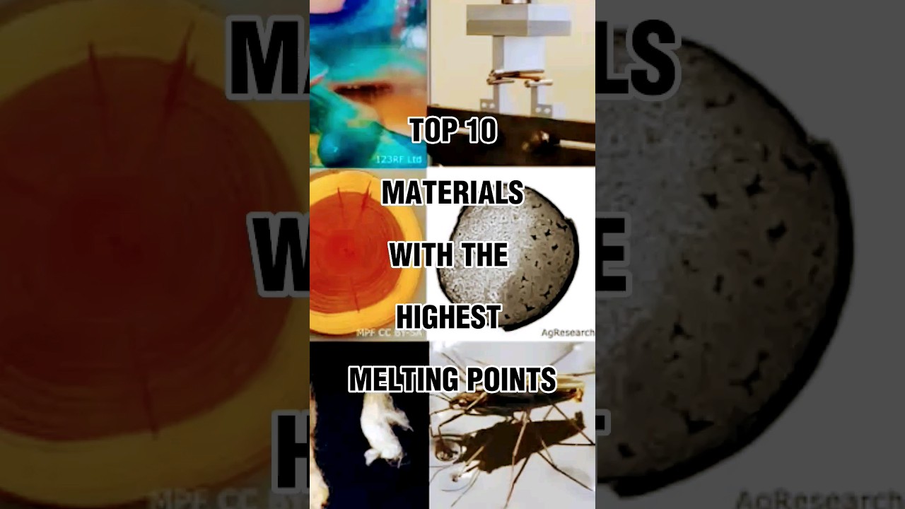 Top 10 Materials with the highest melting point 