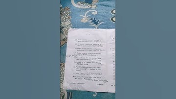 +3 EVs question 2021 # 1st semester Evs question paper (Berhampur University)