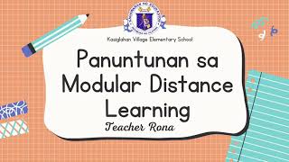 Modular Distance Learning House Rules