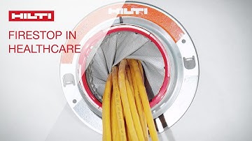 REVIEW of Hilti Speed Sleeve CP 653 usage in healthcare environments