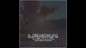 سورة ال عمران بصوت سعد الغامدي حالات واتس اب دينية قرآن الكريم كل نفس ذائِقة الموت...