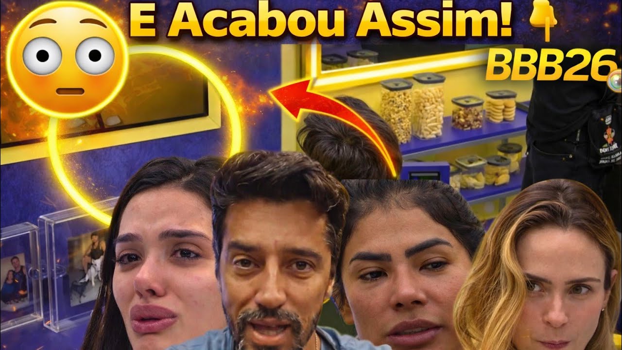 👀☝️Olha Aí No Que Deu... BBB26 Agora 