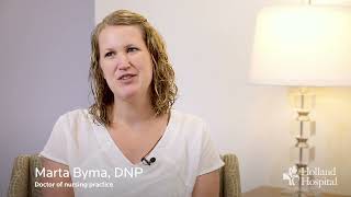 Women's Specialty Care: Meet Marta Byma, DNP (15-Seconds)