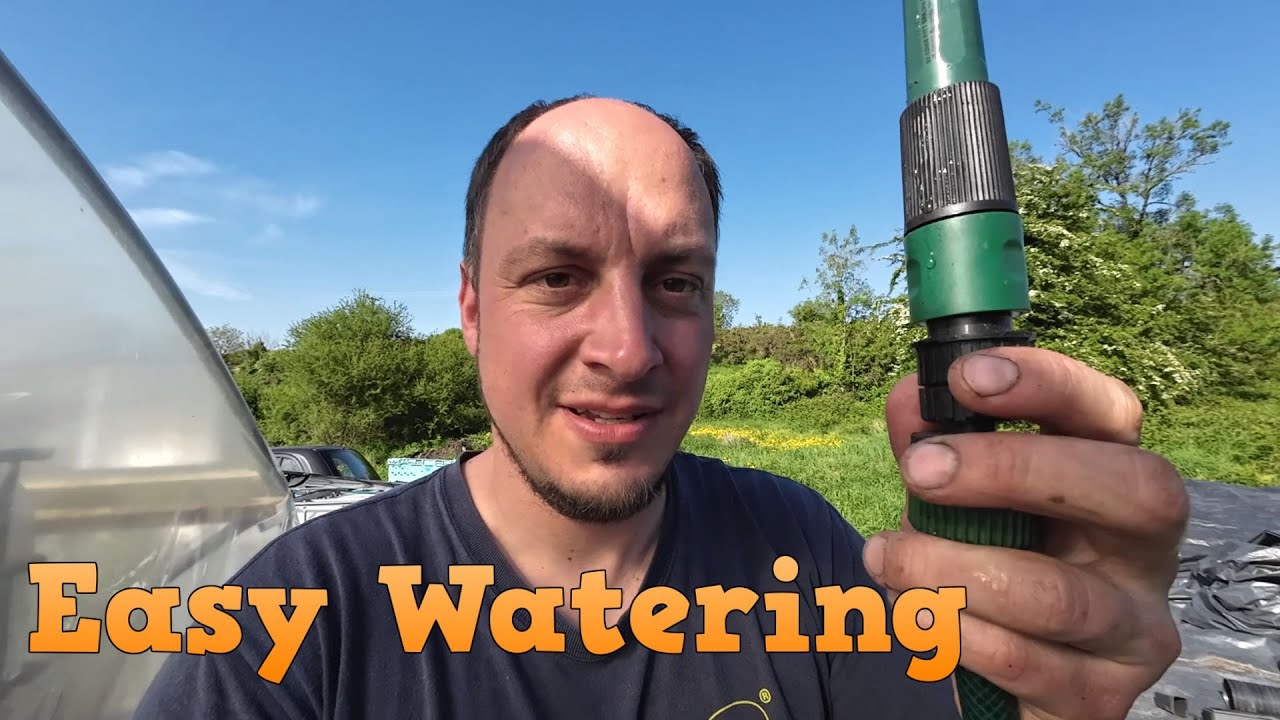 Off Grid 12Volt Watering using a Pump and a Hose - YouTube