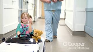 Young Patients Ride in Style to Surgery at Children’s Regional Hospital at Cooper