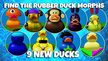 Find The Rubber Duck Morphs - 9 NEW Rubber Duck Morphs! [Playground Map] Roblox