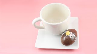 How to Make an Egg Hot Chocolate Bomb | Easter Hot Cocoa Bomb
