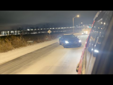 Snow drifting with the boys in KC (It got WILD) 