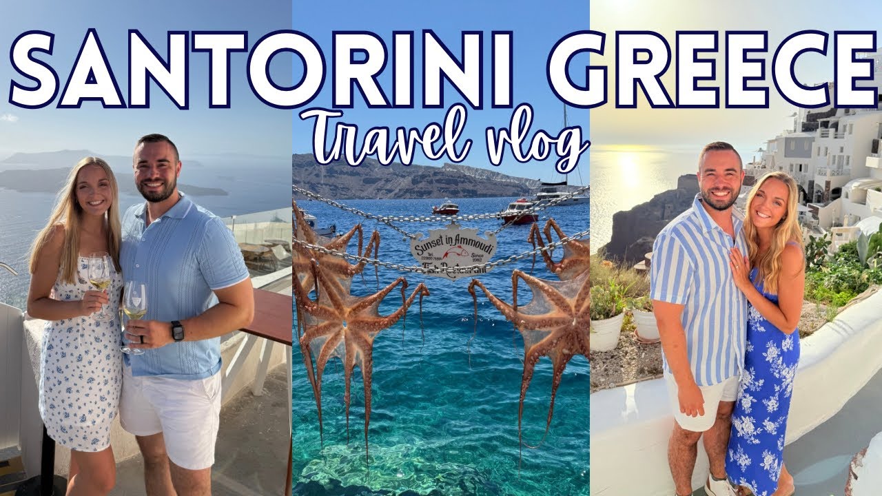 SANTORINI GREECE | the perfect two days in paradise: santo wines, ammoudi bay, sunsets  