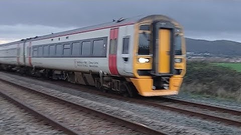 09/12/25 - TfW Class 158 - 158819 & 158818 - Chester Middle Yard to Holyhead Car M.D. - ECS move