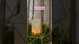High-End DIY Lantern #shorts