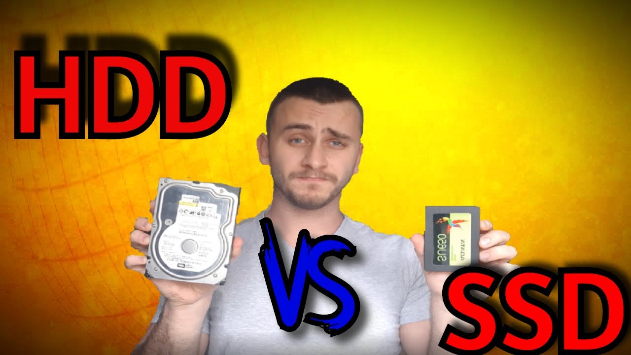 Testare SSD versus HDD (Solid state drive Versus Hard Disk) comparatie de  viteza - YouTube