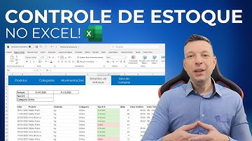 Como Criar uma Planilha de Controle de Estoque no Excel [FUNCIONA NO EXCEL ONLINE] + Download Grátis