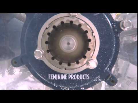 Работа настоящего фекального насоса