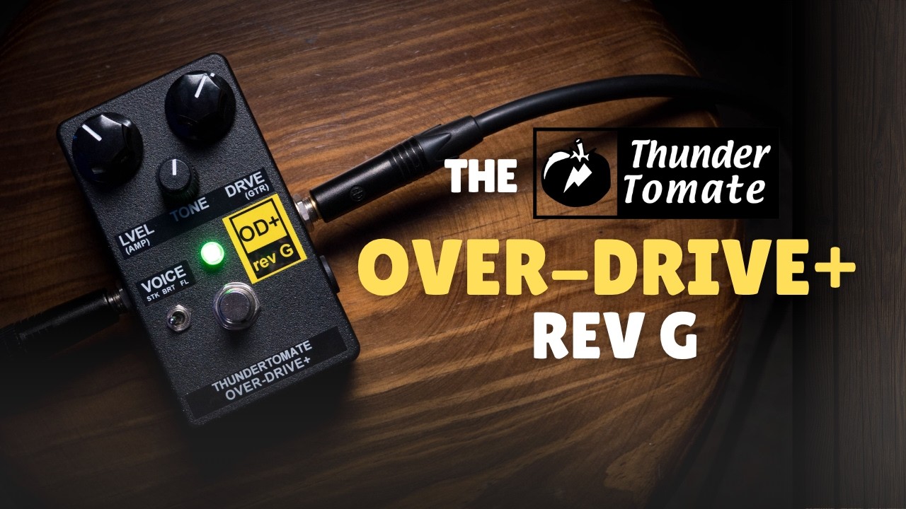 ThunderTomate Over-Drive+ Rev G - YouTube