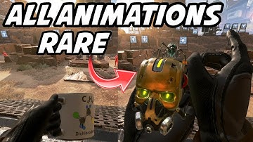 Caustic Heirloom Animations | Rare Animation - Apex Legends