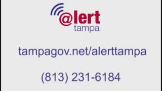 Alert Tampa 30 second PSA - Mayor Buckhorn