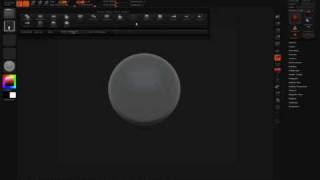 ZBrush Tutorial (Sketching with ZSpheres Basics) - Sketch Brushes