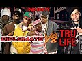 Dipset vs tru life tru life flashes jim jones chaingets purple city chain  runs down on camron