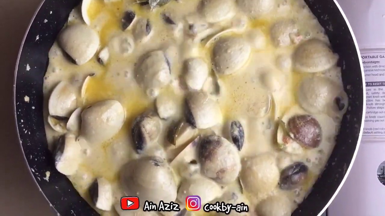 Cara Masak Butter Cream Clam Kepah Masak Butter Super Creamy Youtube
