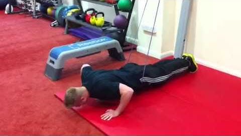 Trunk Stability Push Up (TSPU) - Assisted Push Ups Using a Band or Box