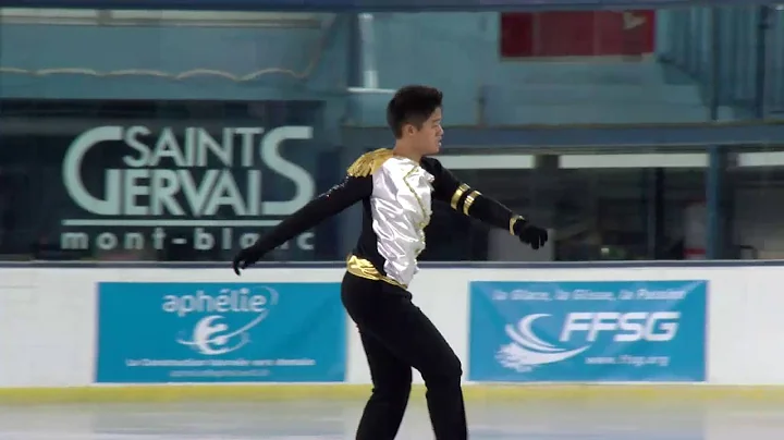 2016 ISU Junior Grand Prix - St. Gervais - Men Free Skate Calvin PRATAMA