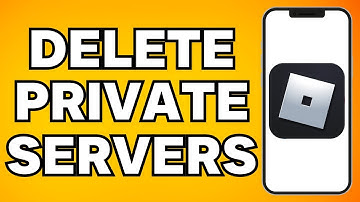 Hoe een privéserver in Roblox te verwijderen (2025)