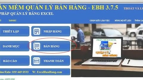 FILE EXCEL-QUẢN LÝ BÁN HÀNG[.Lập - in Hóa đơn- Q.lý kho- công nợ, tính doanh thu, lãi lỗ.]