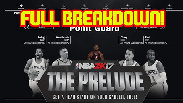 NBA 2K17- BEST MYPLAYER BUILDS?! NEW ATTRIBUTES AND PLAYSTYLES! FULL MYCAREER TRAILER BREAKDOWN!