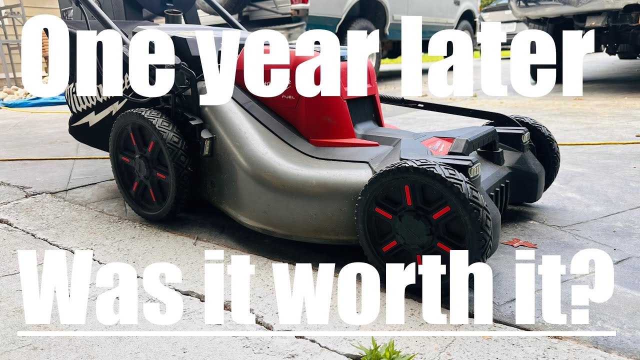 Milwaukee M18 Mower one year review