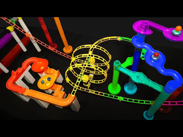 MAGIC marble run race - Satisfying Compilation 