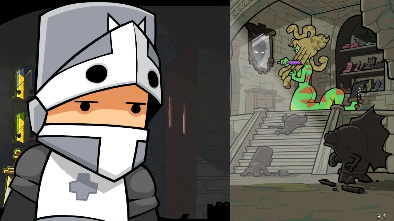 [Castle Crashers] Entering the Snake lady's lair again in 2025