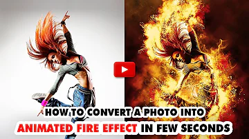 Gif Animated Fire Photoshop Action Video Tutorial | SmartestMind Photoshop Actions Sharp Designer